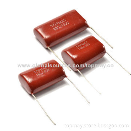 Metalized Polyester Film Capacitor, Suitable for Low-pulse Circuits and Noise Suppression
